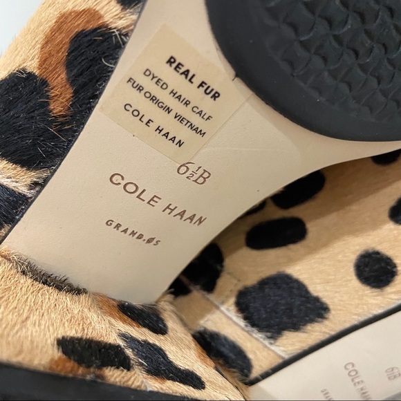 NEW Cole Haan Grand Ambition Leopard Bootie 6.5 - Picture 4 of 7
